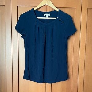 Banana Republic Navy Blue Women's Top